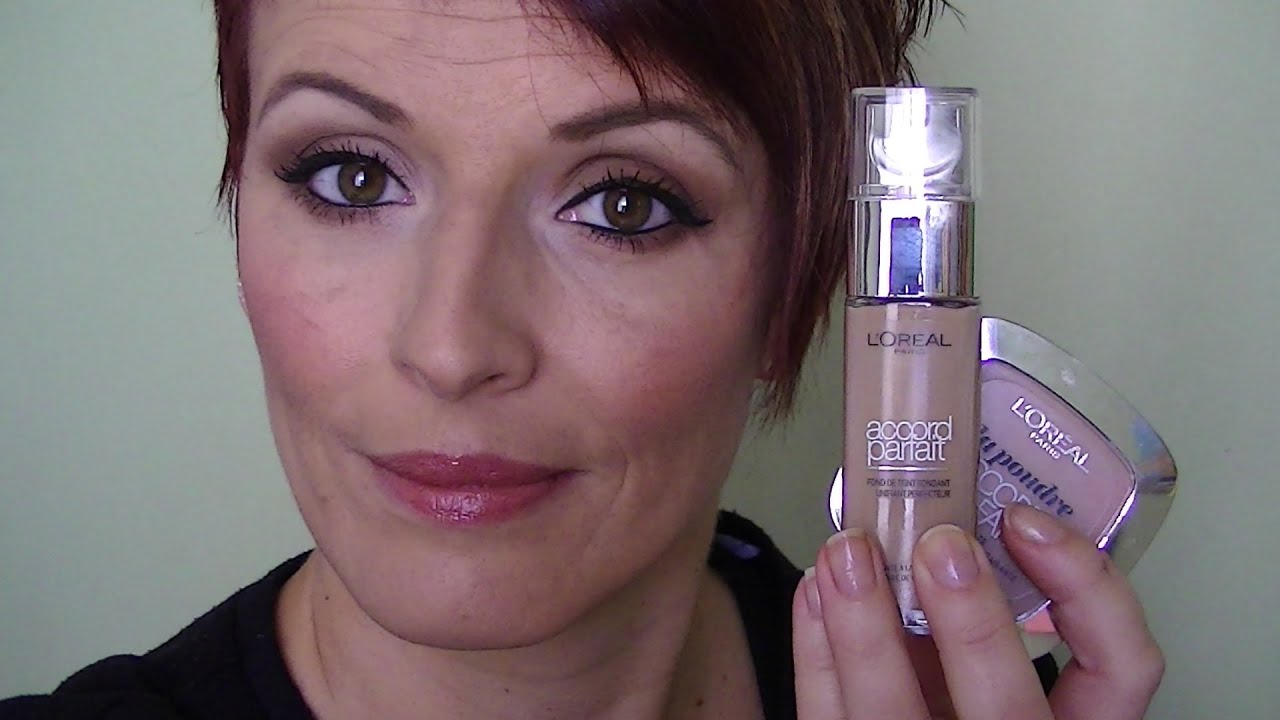 Revue et Crash Test du fdt et Poudre ACCORD PARFAIT DE LOREAL