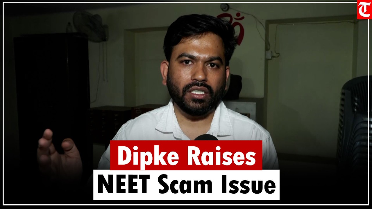 Jaipur NEET Protest: Abhijeet Dipke Raises Serious Concerns on Exam System