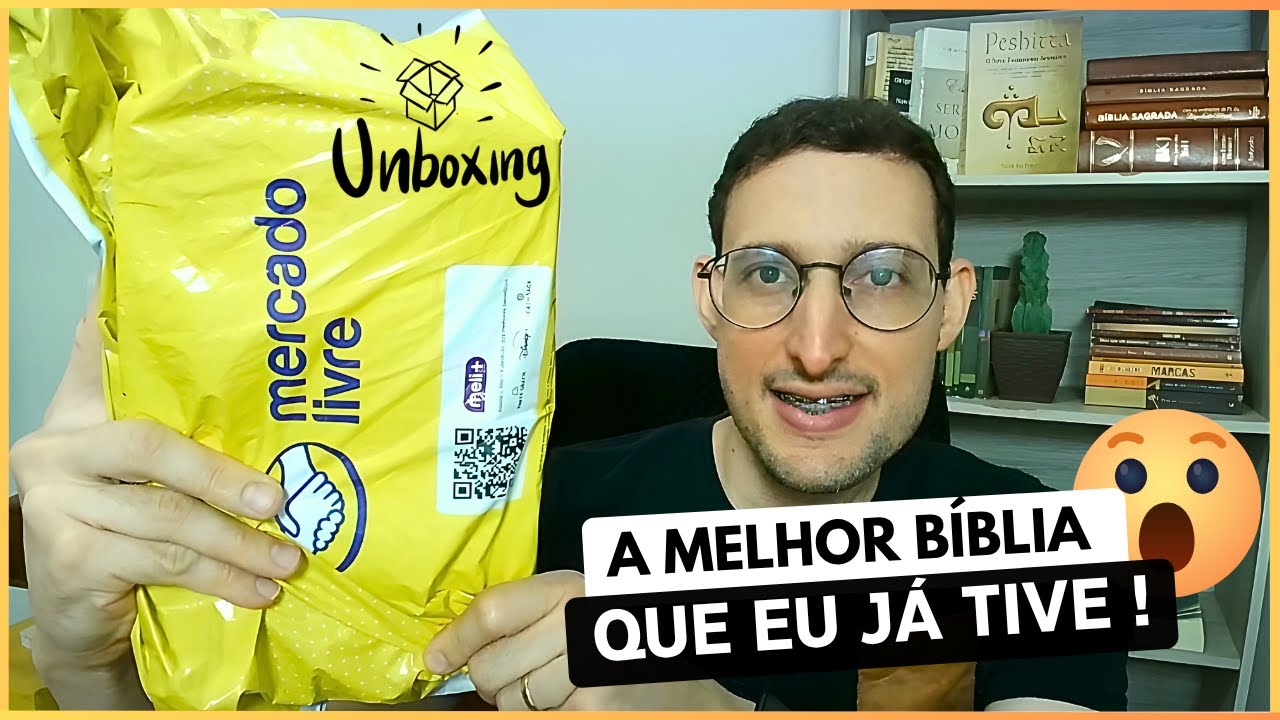 ESSA É A MELHOR BÍBLIA QUE JÁ TIVE!