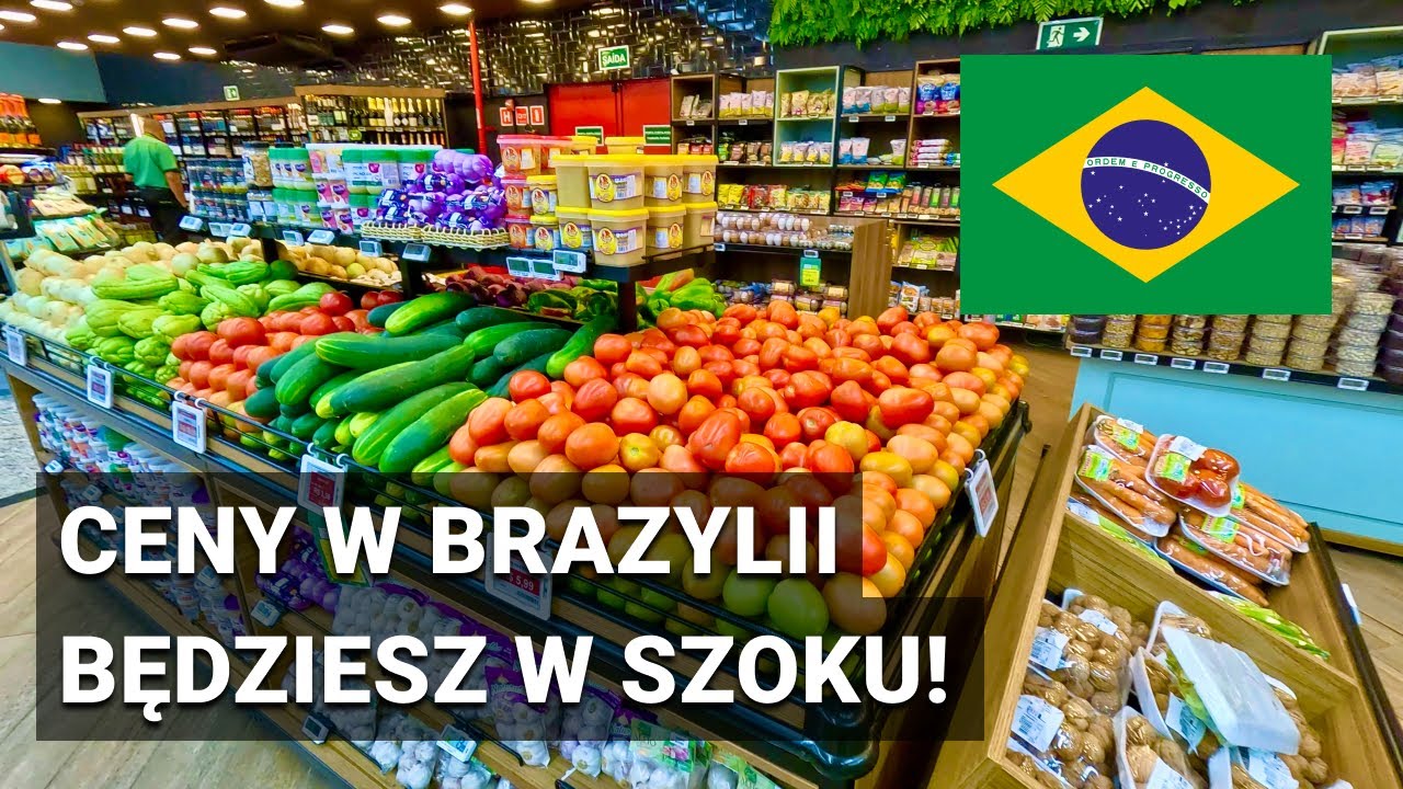 CENY W BRAZYLII - CZY W BRAZYLII JEST DROGO? SPRAWDZIŁEM CENY W SUPERMARKECIE // BRAZYLIA
