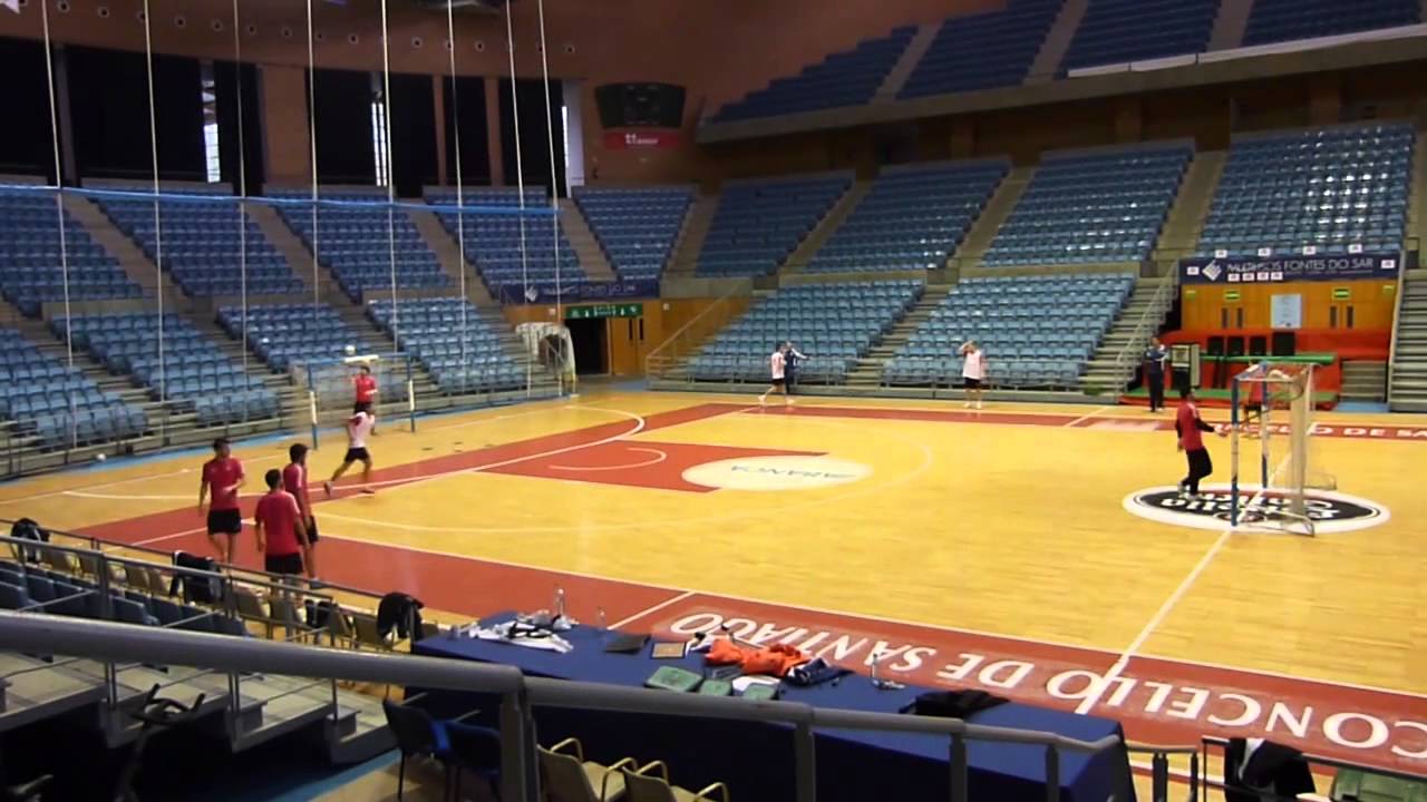 Média Futsal - Santiago Futsal | Treino 2a feira | Tarde - 2x1