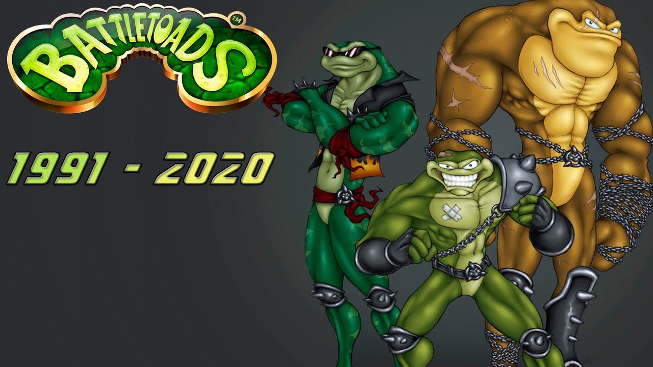История / Эволюция Battletoads 1991 - 2020