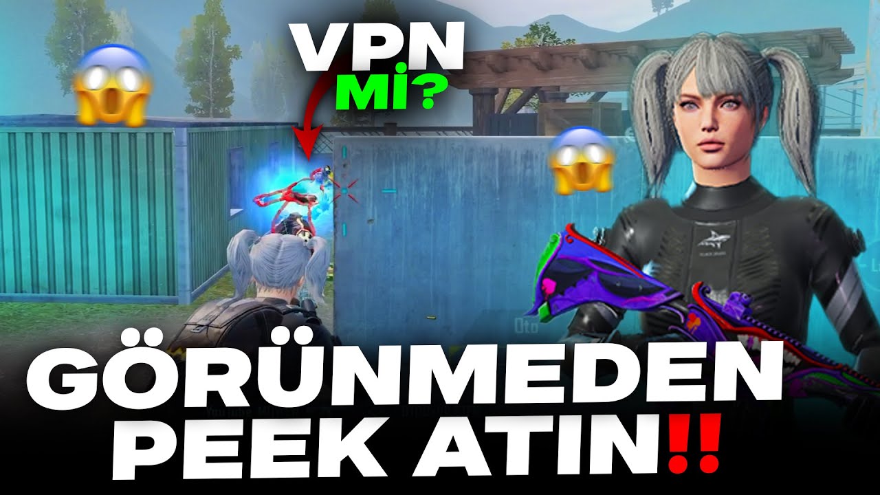 RAKİPLERİNİZ HAYRAN KALACAK!!🤯 GÖRÜNMEDEN EN HIZLI PEEK ATMANIN YOLU!! PUBG Mobile