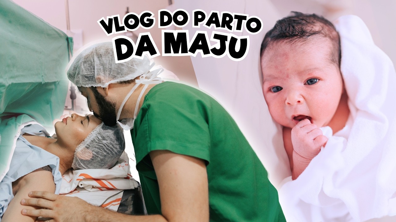 VLOG - MEU PARTO CESÁRIA - HOSPITAL GÊNESIS FORTALEZA - BEM VINDA MAJU