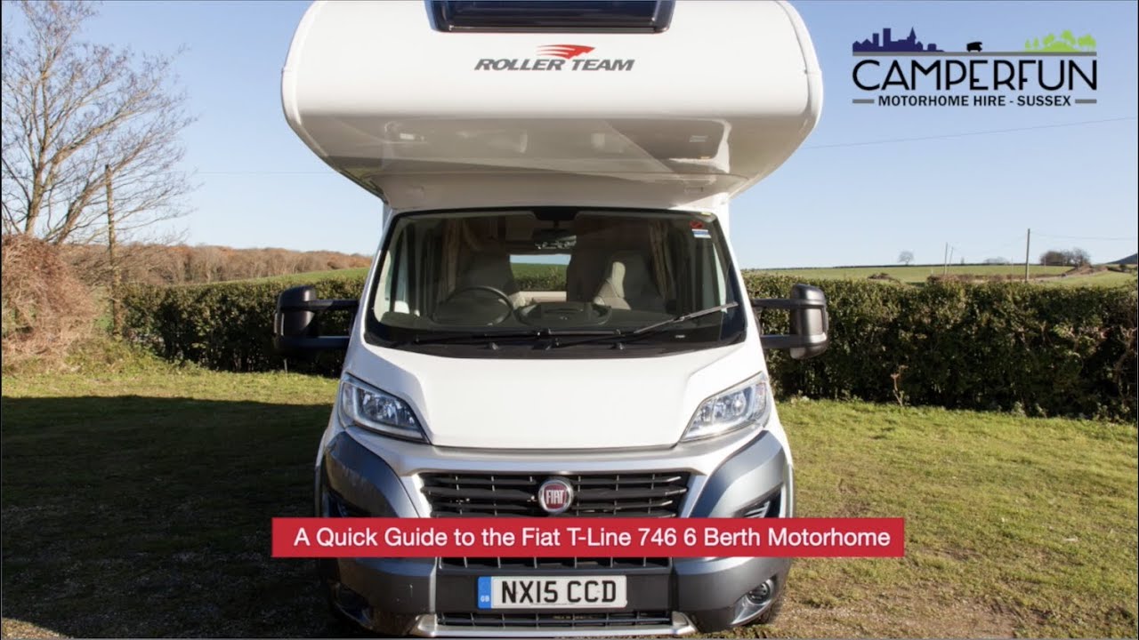 Quick Guide to the Fiat 746 6 Berth Double Beds Motorhome