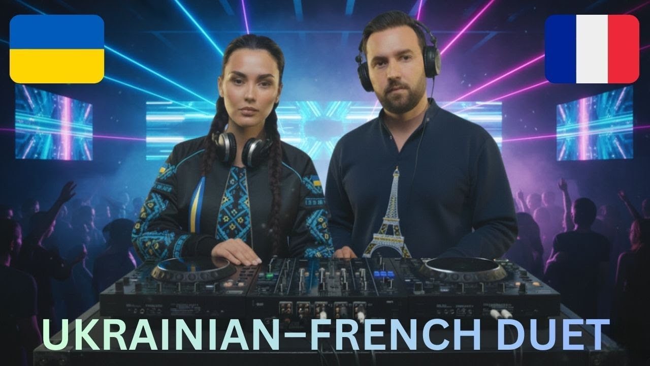 Сама п'ю, сама наливаю | 🇺🇦🤍🇫🇷 Ukrainian–French Duet