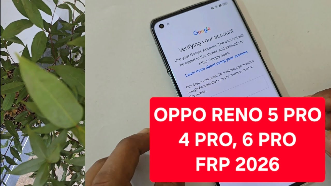 Reno 5 pro fep 2026 | oppo reno 4 pro frp 2026