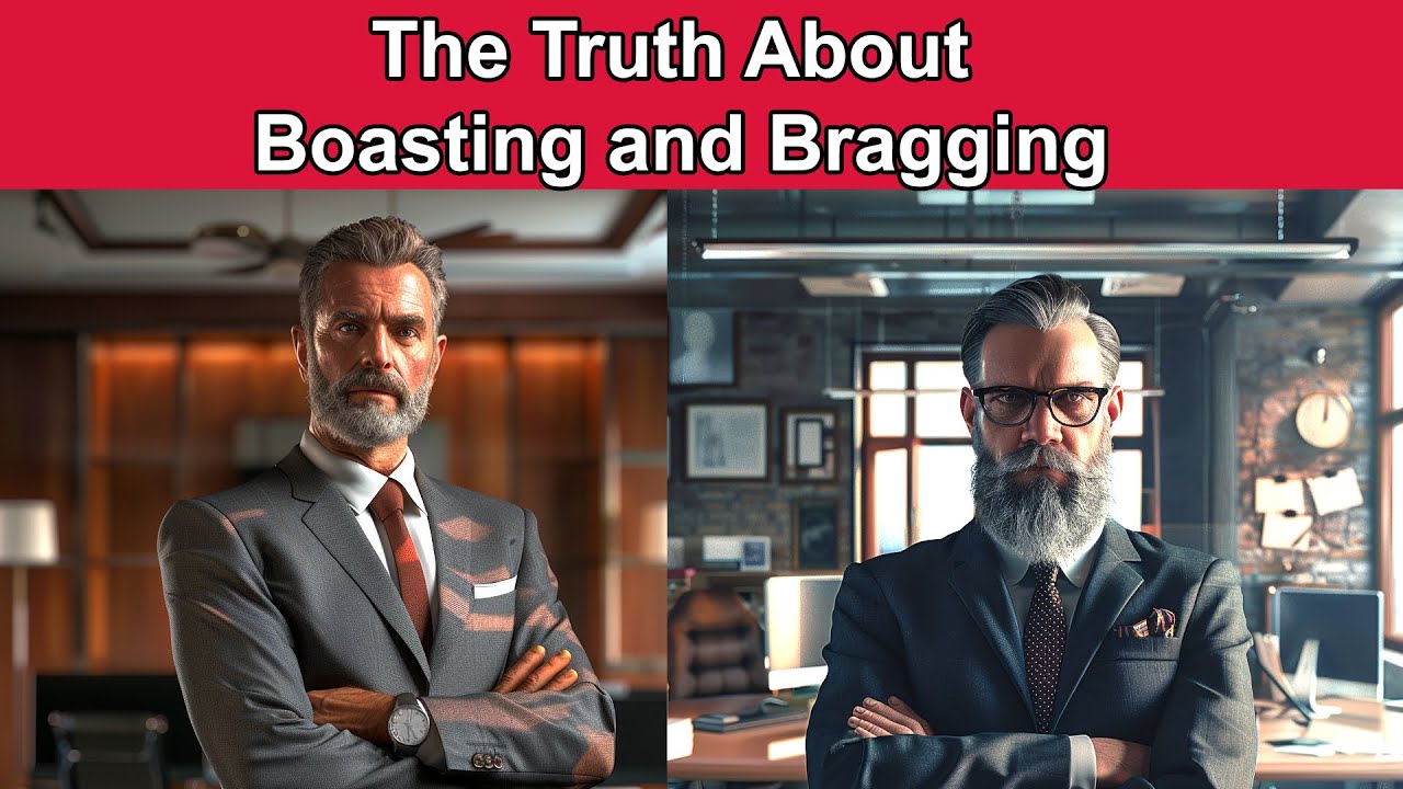 Why boasting displeases God - the danger of pride - bragging  is not good