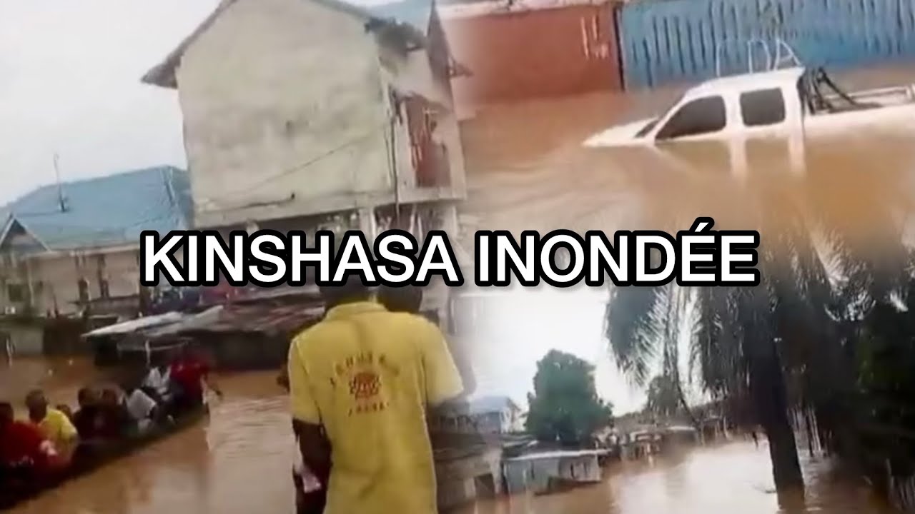 LES CAUSES D’INONDATION DE LA RIVIÈRE NDJILI NSELE KINKOLE KINSHASA FLEUVE CONGO MOKILI