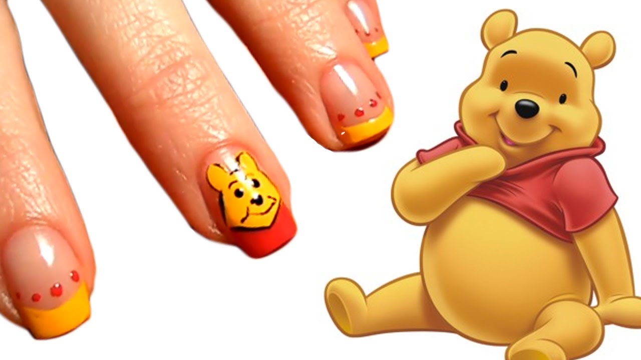Cute Winnie the Pooh Nails!