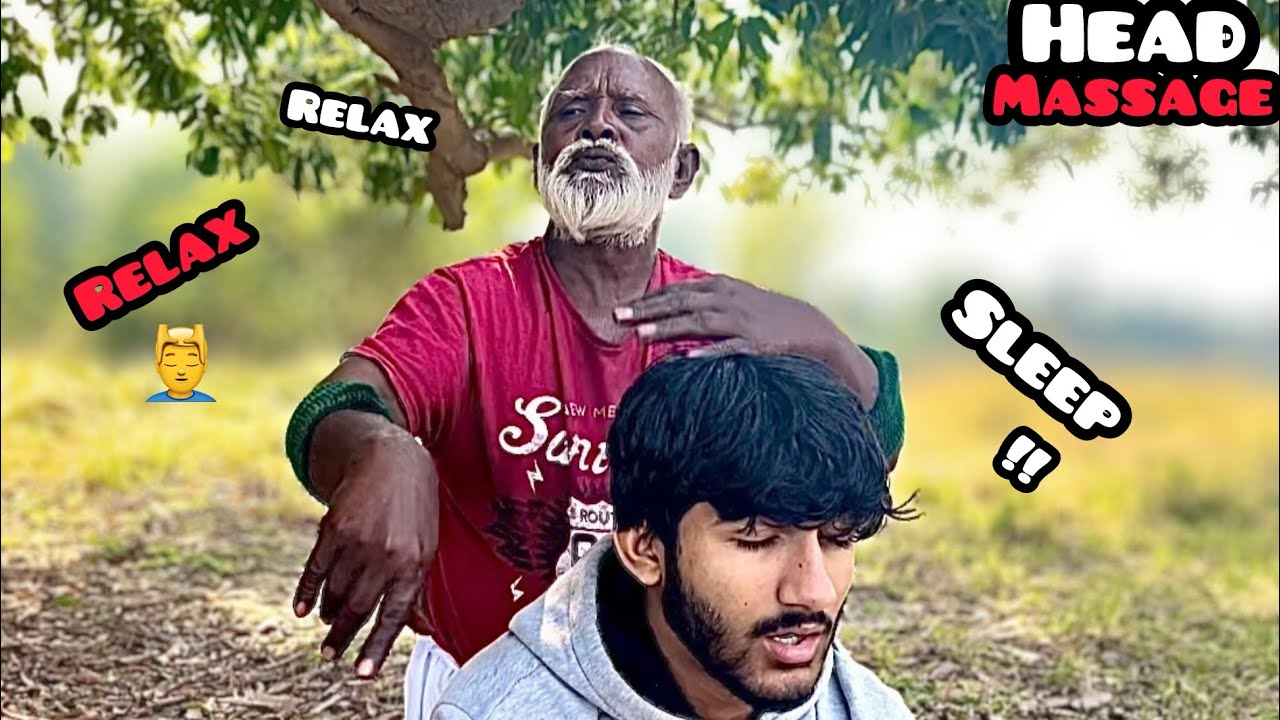 Asmr Ultimate Head & Back Massage For Sleep - Asmr Head Scratching - Asmr Massage - Baba Kallu 