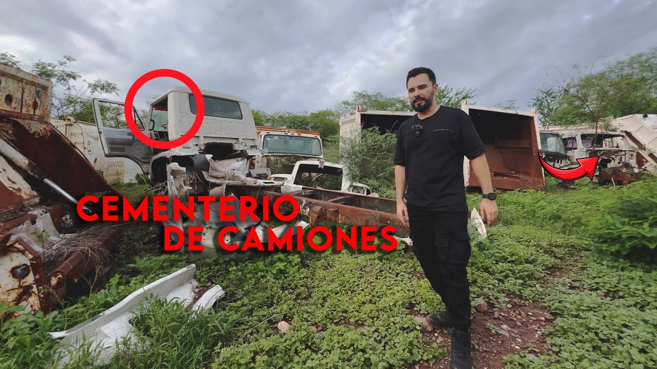 Descubrí un CEMENTERIO de CAMIONES DE LA BASURA ABANDONADOS | ¿Por qué los abandonan aquí?