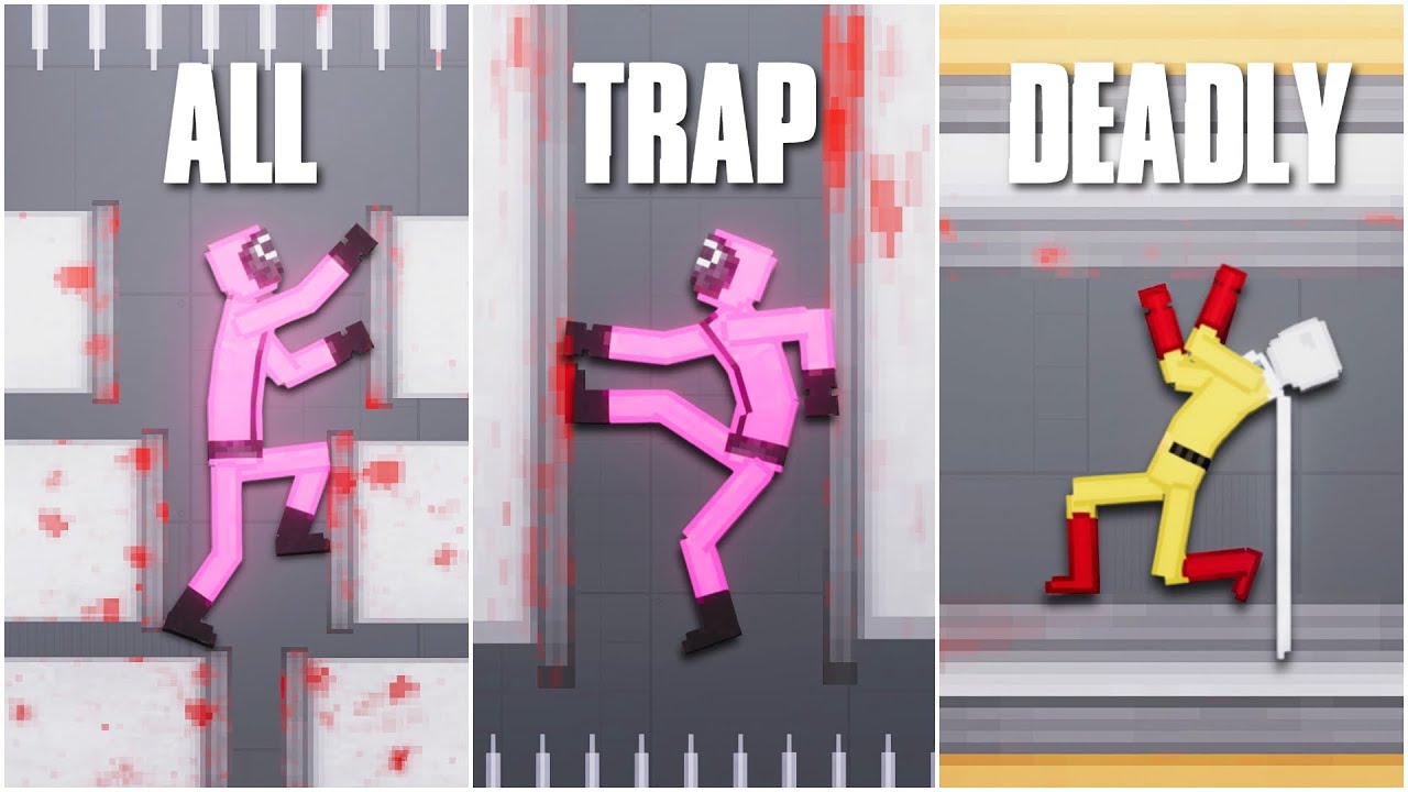 ALL Crazy Deadly Trap in Squid Game