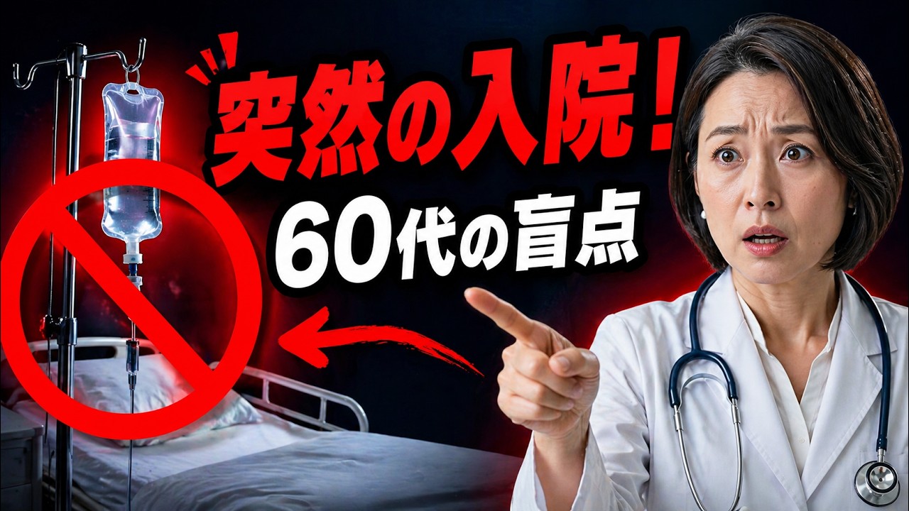 なぜ高齢者は突然入院することが多いのか？60歳以降に体調を崩す6つの前兆習慣｜老後の健康｜長寿のガイド｜高齢者の健康