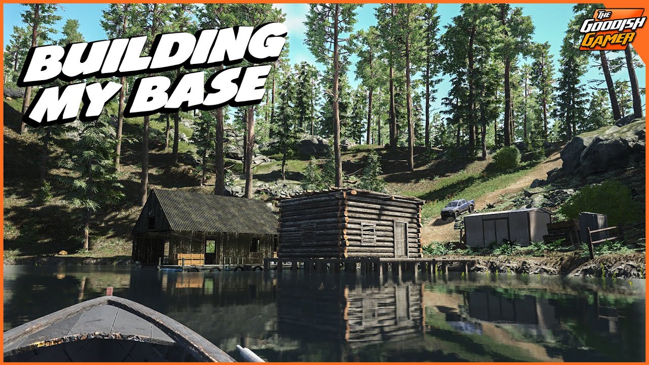 My First Base Build In SCUM 0.7 (Gameplay)