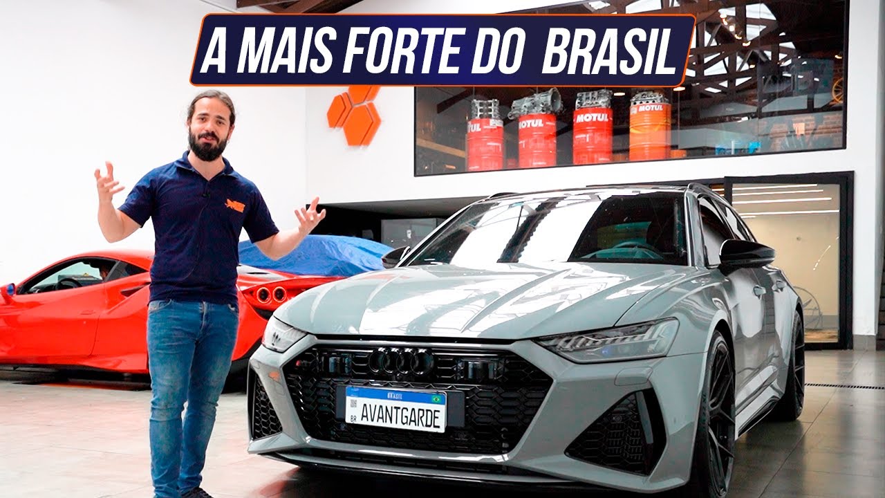 Aumentamos as TURBINAS do novo Audi RS6 C8 e isso aconteceu - AvantGarde Performance