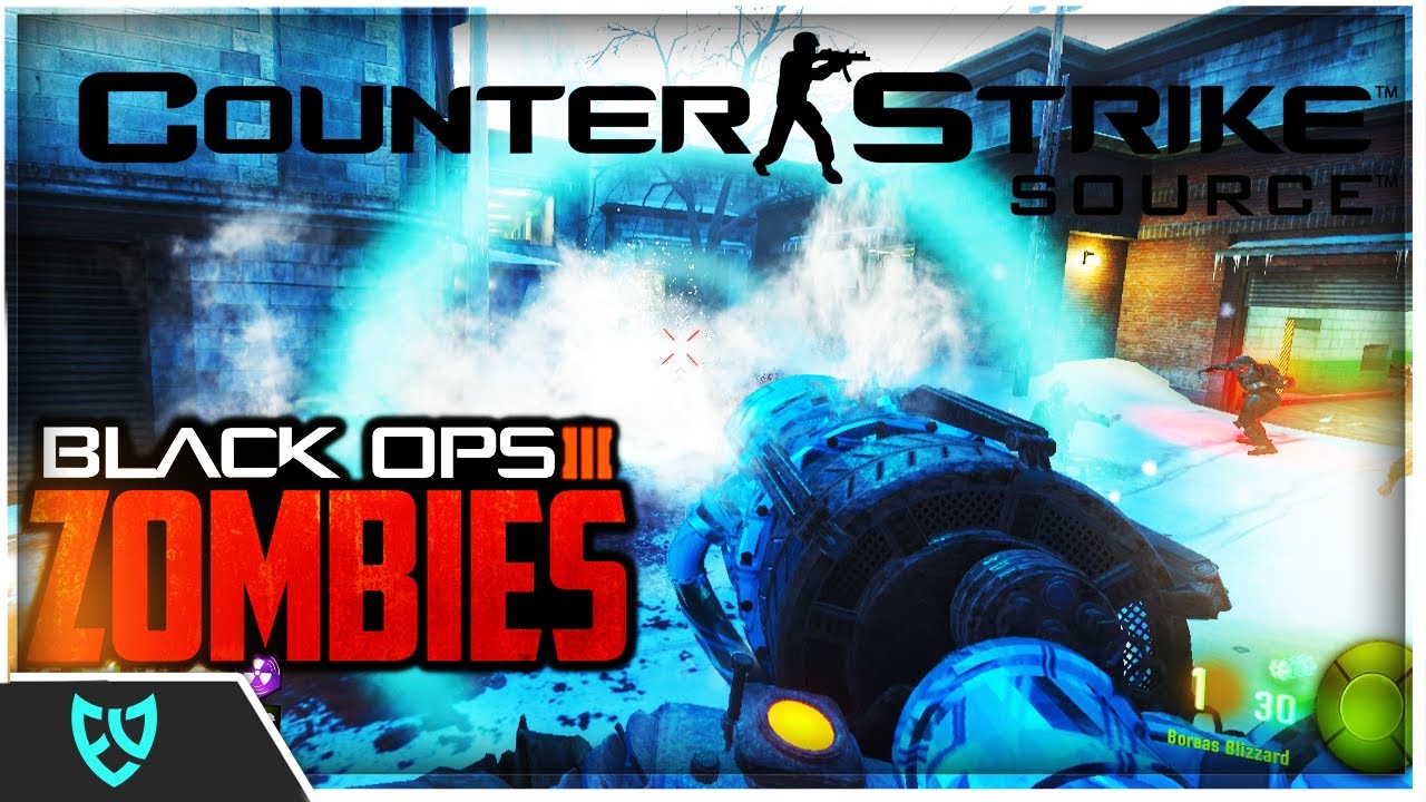 LA MAP OFFICE DE COUNTER STRIKE SOURCE EN ZOMBIES SUR BLACK OPS 3 ! | Darkvaduck