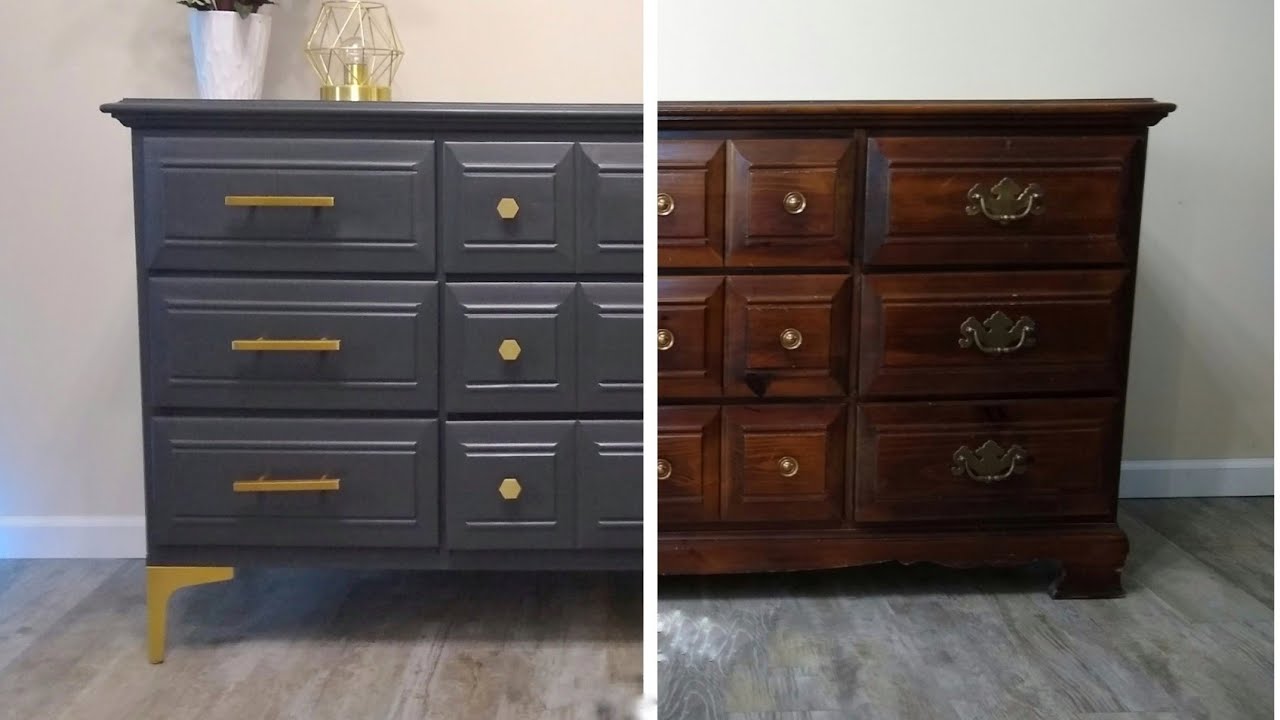 Dresser Makeover: Adding Legs