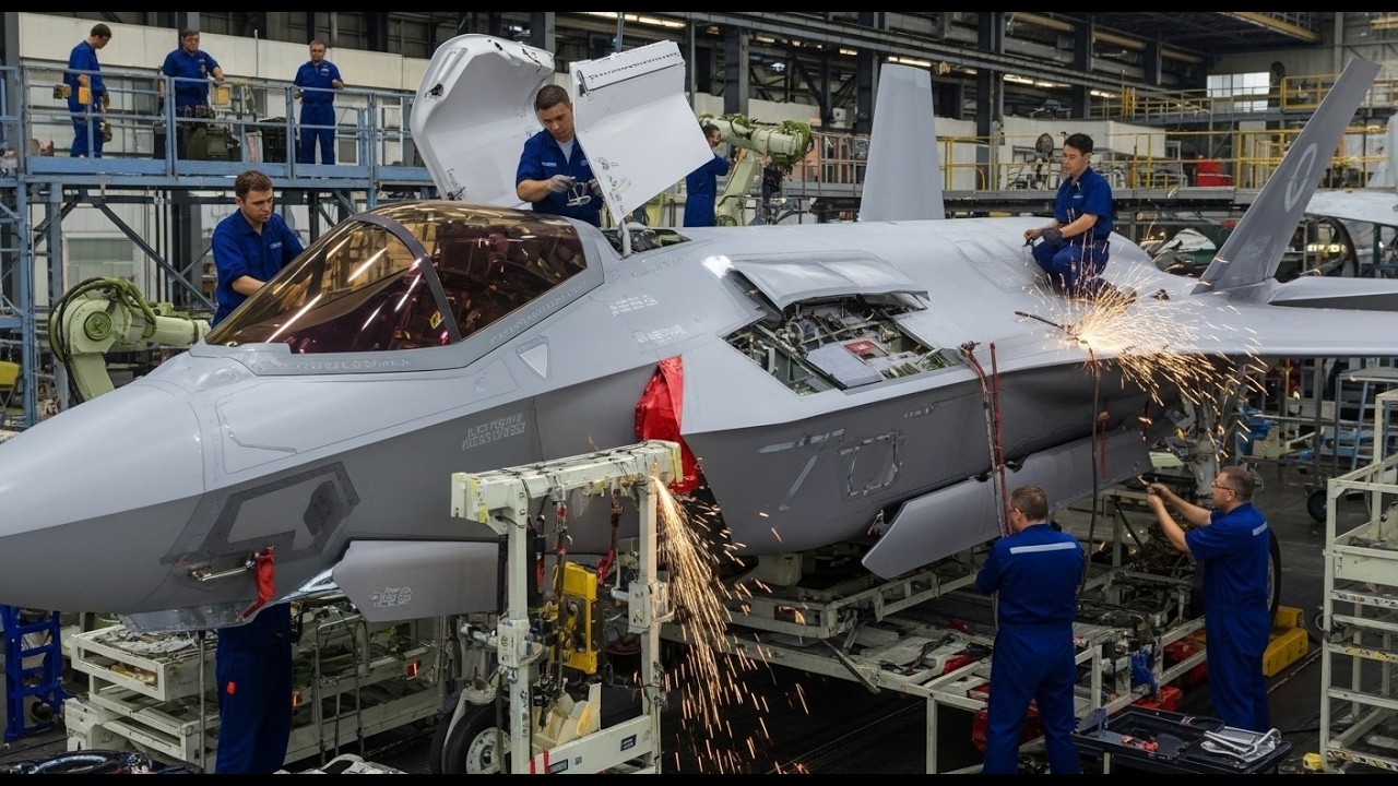 Building the World's Most Advanced Fighter Jet - Full Production