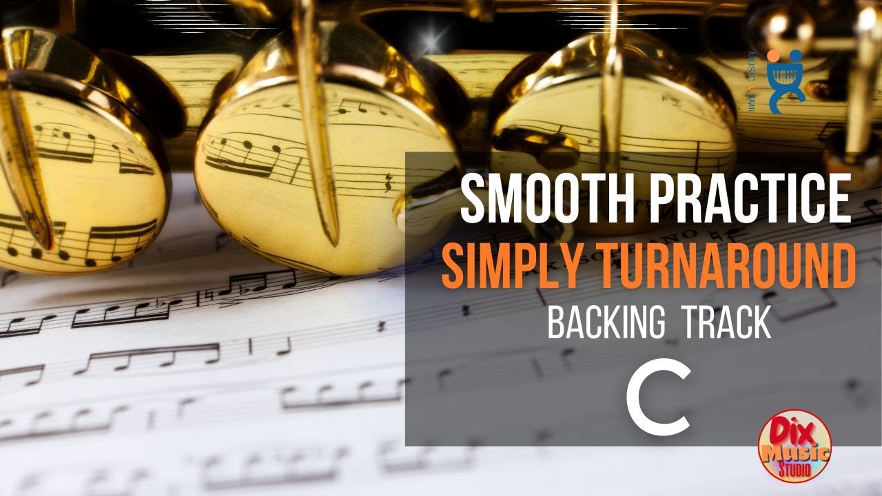 Backing track Ionian mode  - Simply Turnaround in C (82 bpm)