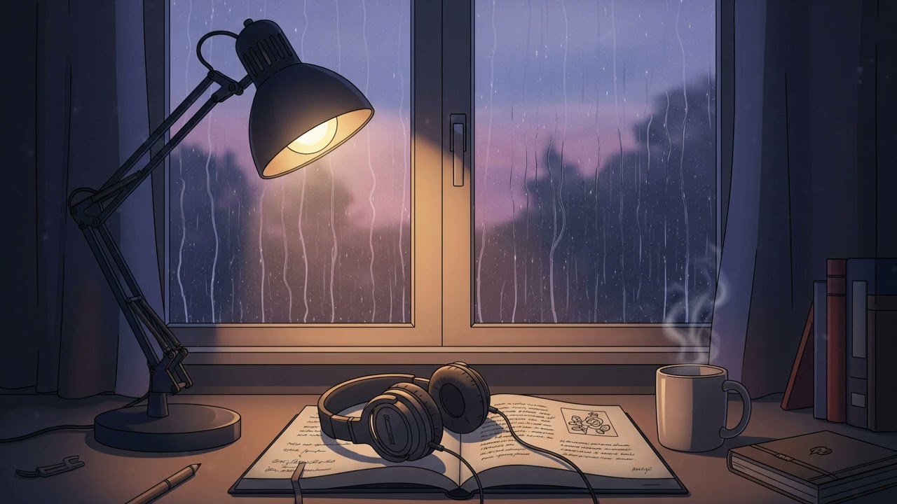 Gentle Lofi Study Lounge – Soft Beats for Relaxation & Concentration