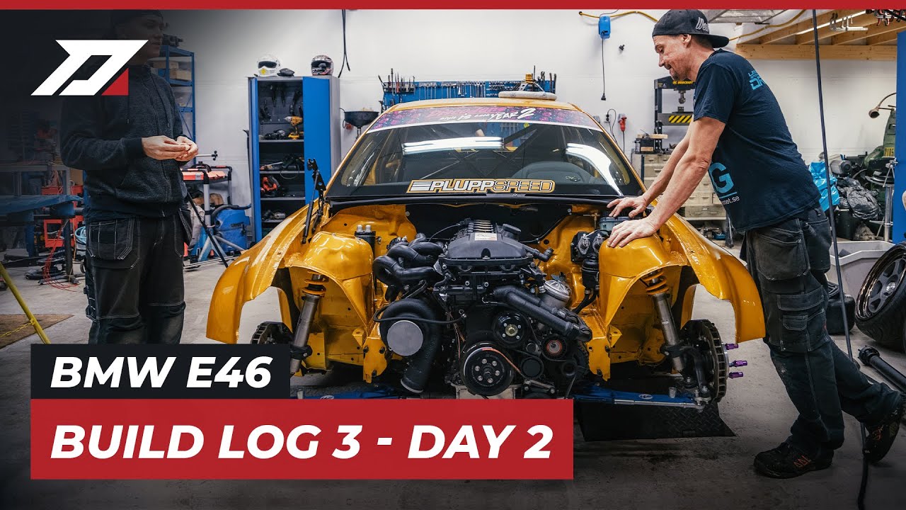 BMW E46 DOPE46 Build Log #3 - Day 2 | DIGIFI