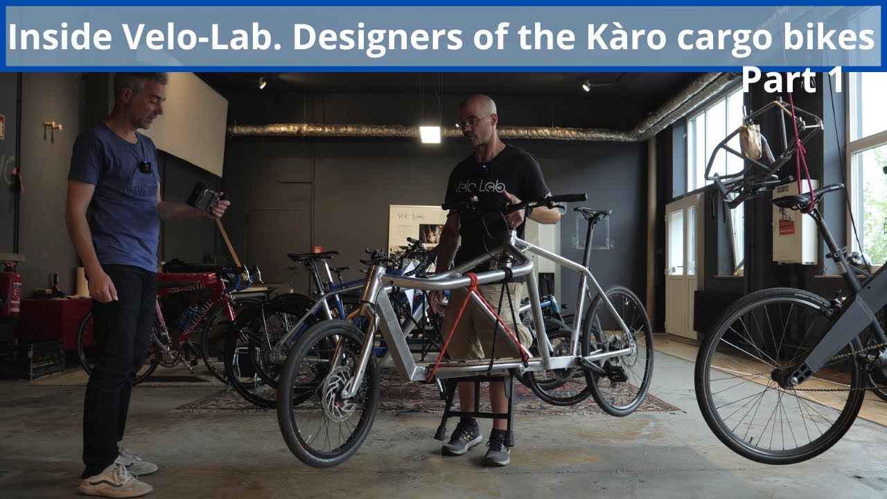 Inside Velo-Lab. The designers of the K&agrave;ro cargo bike. Interview with Jap Kellner part one