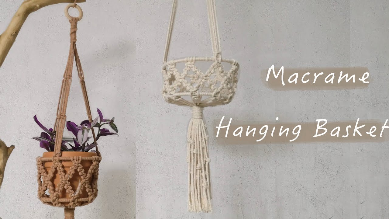 Macrame Fruit hanger｜Plant Hanging Basket