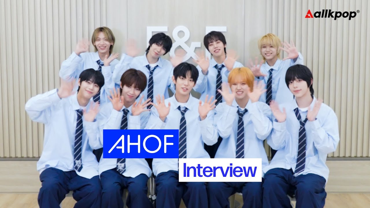 [INTERVIEW] AHOF 아홉 Talks Debut Album ‘WHO WE ARE’, World Tour Dreams, and Rookie Award Ambitions