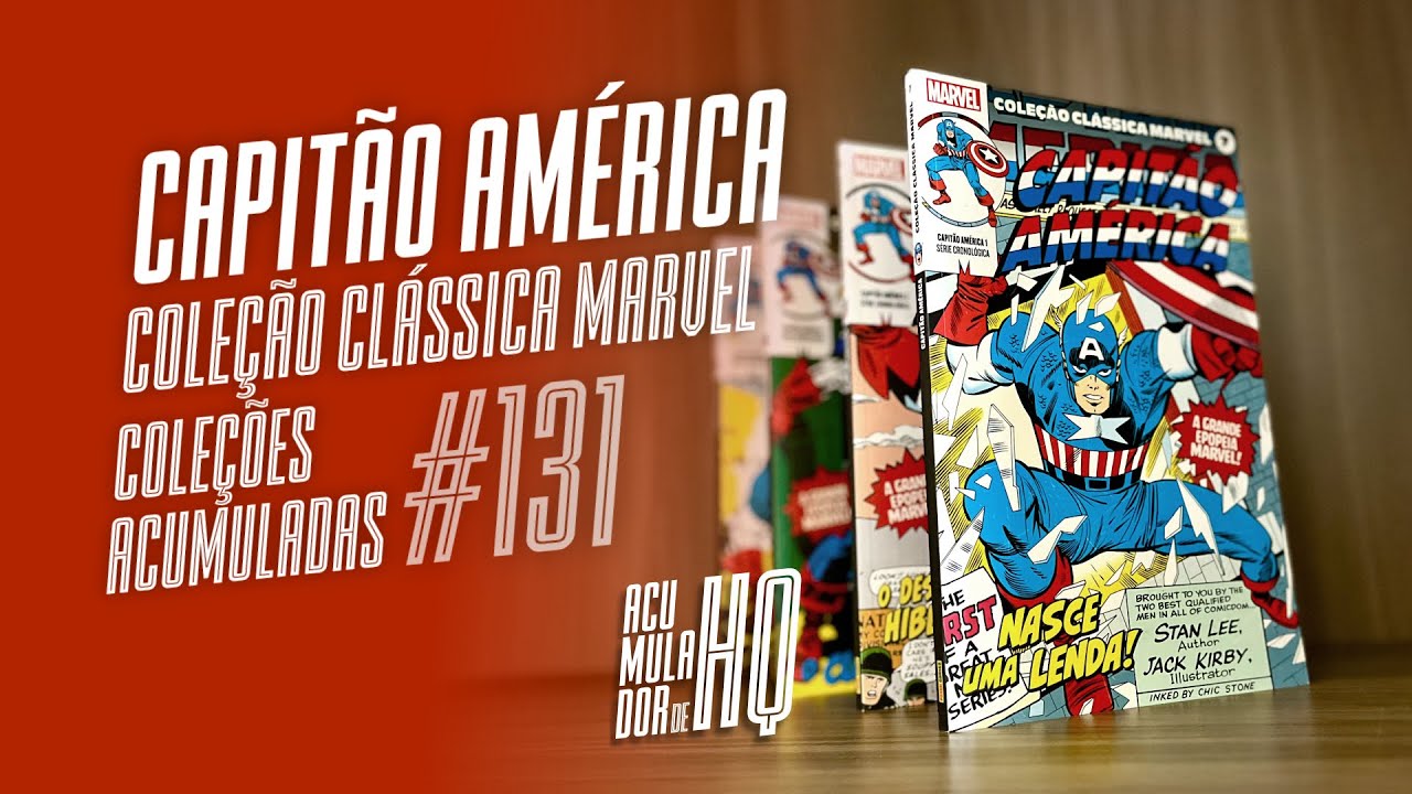 CAPITÃO AMÉRICA Coleção Clássica Marvel | Coleções Acumuladas #131