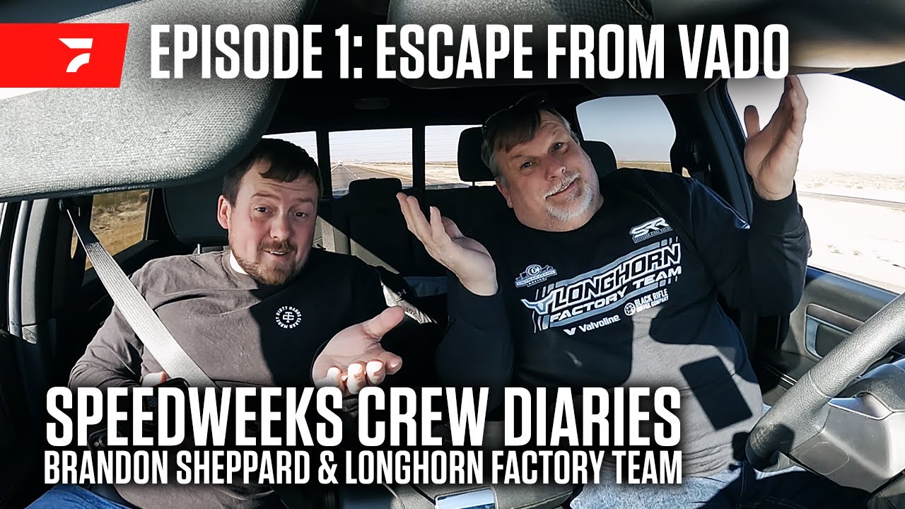 Escape From Vado | 2024 Speedweeks Crew Diaries (Episode 1) Featuring Brandon Sheppard