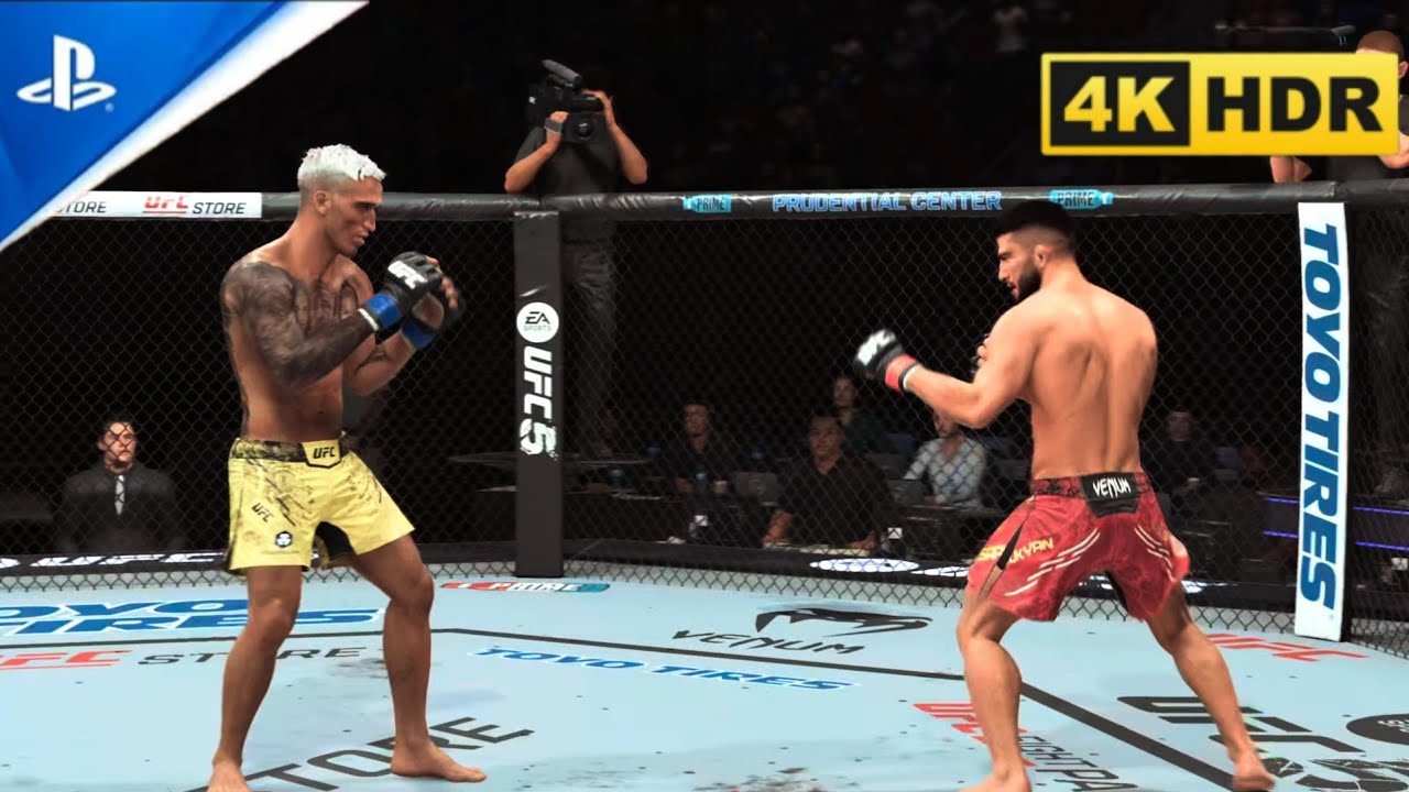 EA SPORTS™ UFC® 5 Gameplay (4K 60FPS) Arman Tsarukyan vs Charles Oliveira