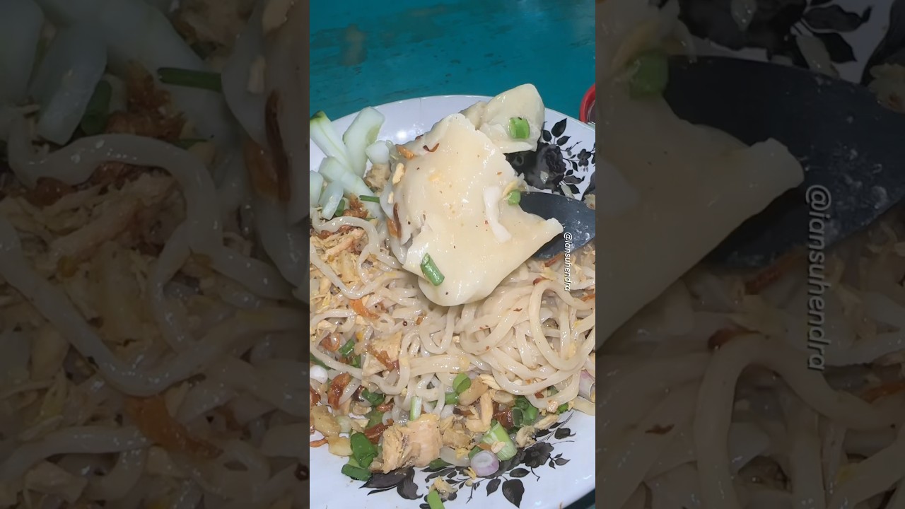 Pangsit Mie Ayam Tuban Rungkut | Mie enak di daerah Rungkut Surabaya #dinjajanin