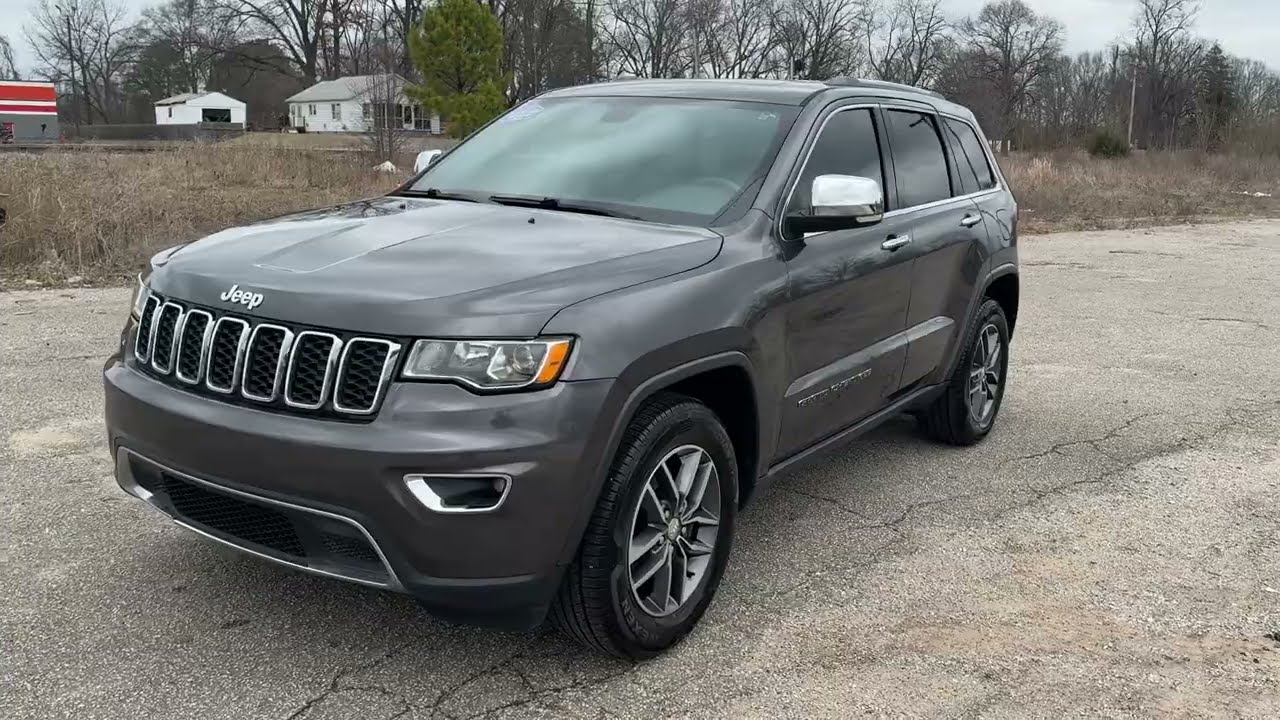 2018 Jeep Grand Cherokee Limited 4x2 V6 Leather Sunroof For Sale!