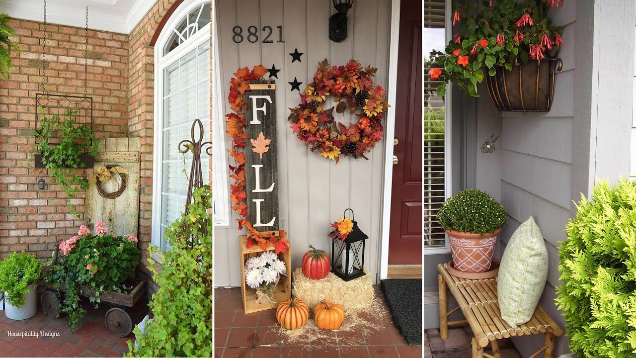 36+ Charming Porch Decoration Ideas that Will Make a Stunning First Impression | DIY Gardening
