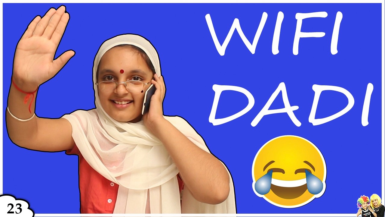 WIFI DADI Learn how to use Laptop | MOST FUNNY DADI | Ep 23 DADI MAA KE NUSKHE Bloopers