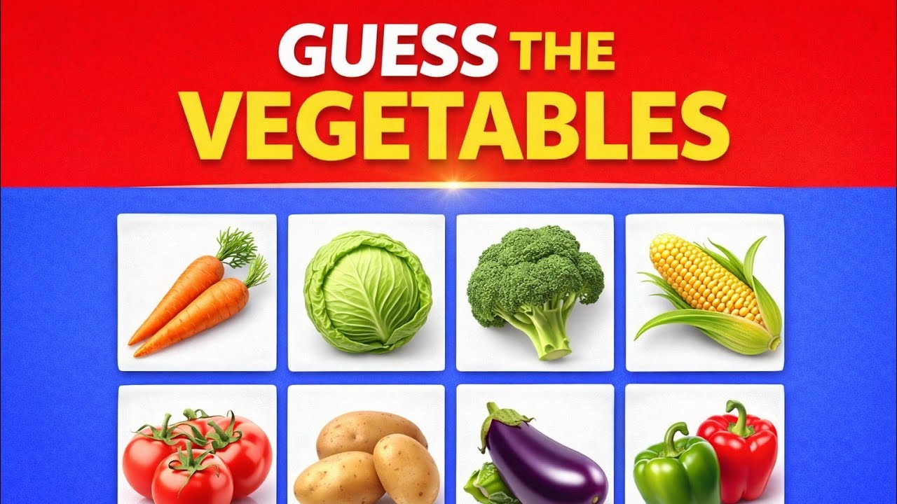 GUESS THE VEGETABLES In 5 Seconds| Quiz By DH | 