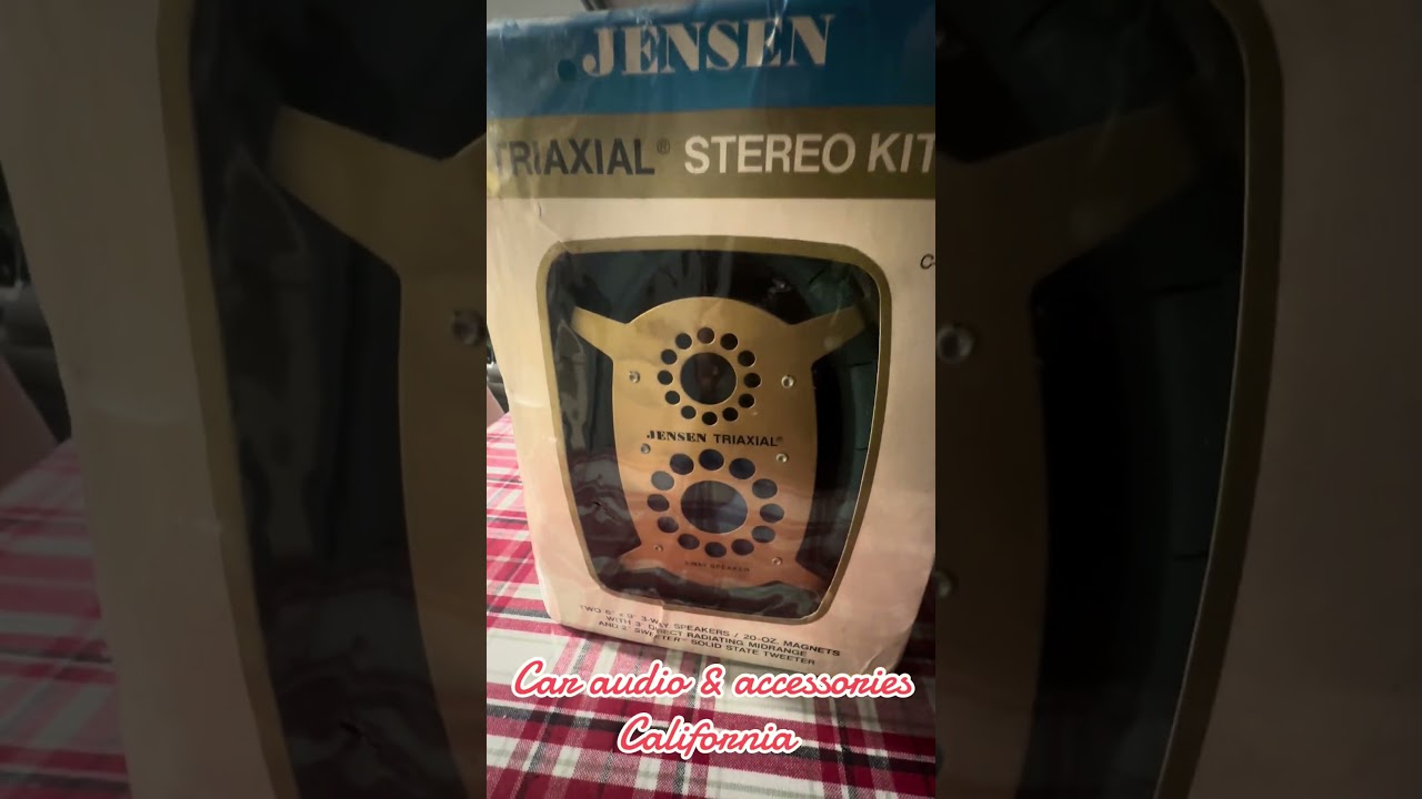 Jensen triaxial new from 1976 