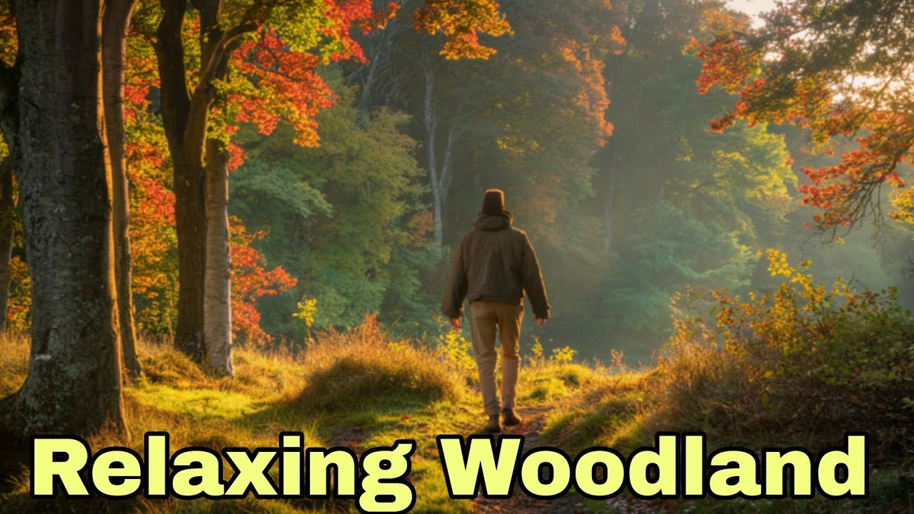 Woodland Autumn Walk #mindfulness #nature #trees #forestwhispers #fall