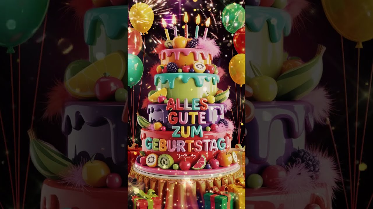 Alles Gute zum Geburtstag!💖🎶11. M&auml;rz Geburtstag  #AllesGuteZumGeburtstag #Geburtstagsgr&uuml;&szlig;e #cake
