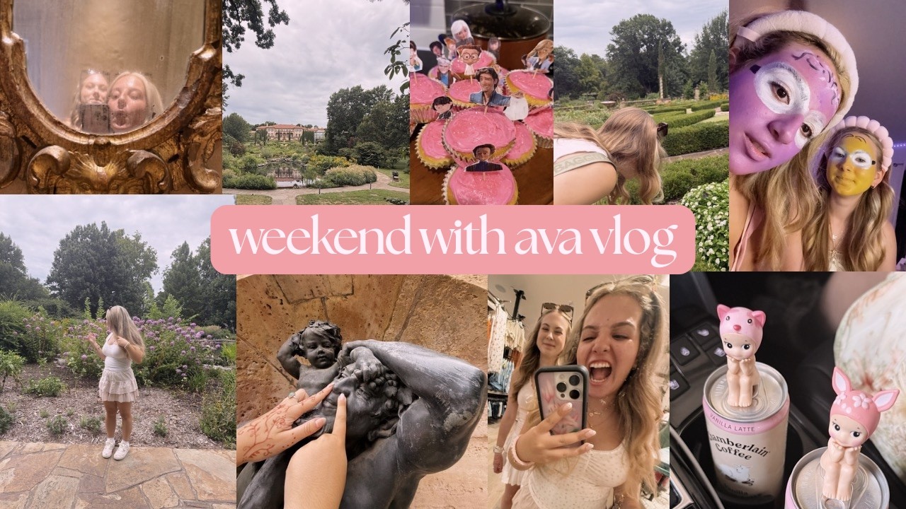 weekend with ava vlog !!!