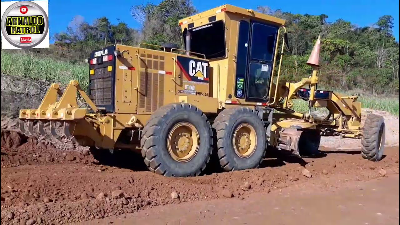 Patrol no Levantamento de estrada/patrola/motoniveladora/Road grader/motorgrader/CAT 120k