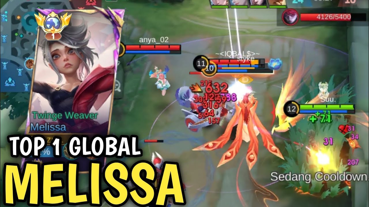 TERBARU!! BUILD TOP 1 GLOBAL MELISSA 2026 - MOBILE LEGENDS 