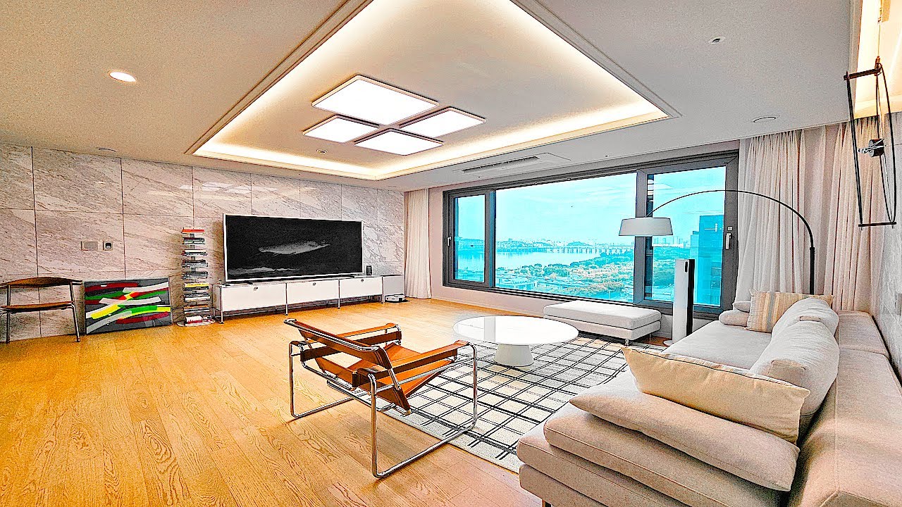 반포동 신축아파트 래미안 원베일리 66평형 한강뷰 아파트 완전 끝내줍니다~LUXURY HOUSE~!!