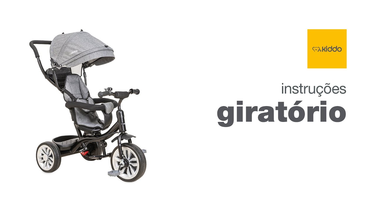 triciclo giratório | instruções | kiddo