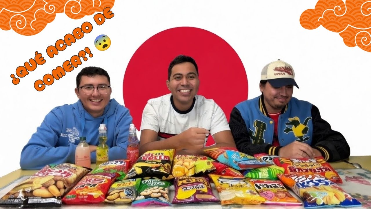 😵‍💫 Probando Snacks Japoneses por Primera Vez 🇯🇵🍬