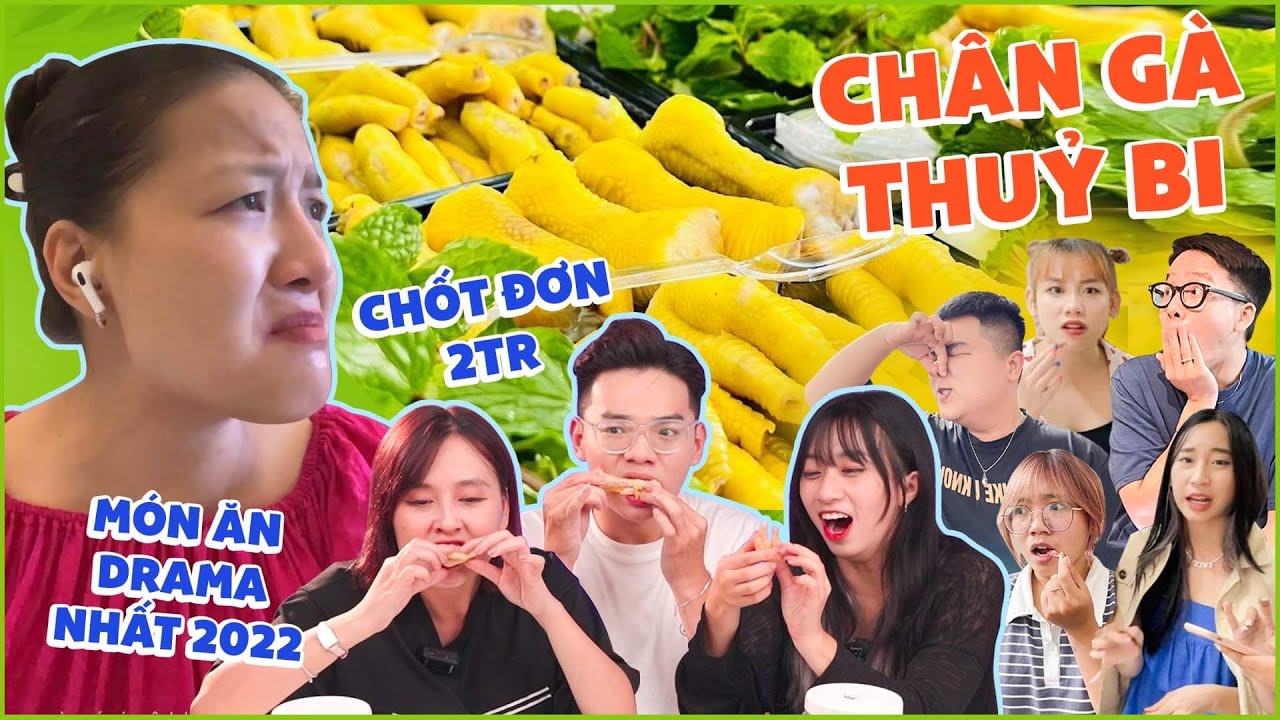 Đu trend Thuỷ Bi - Ăn sạch 2 TRIỆU CHÂN GÀ: Siêu hot Tiktok nhưng chất lượng sao??