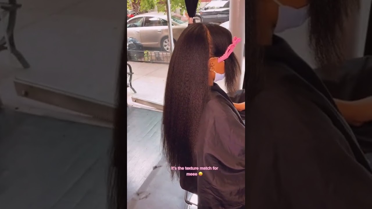 Microlinks - Kinky Straight Beads Weft Hair Extensions | 26 inches