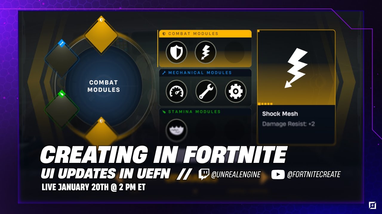 UI Updates for UEFN | Creating in Fortnite