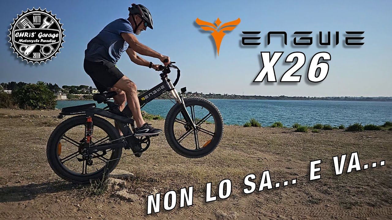 ENGWE X26: non osare chiamarla E-Bike, si potrebbe offendere